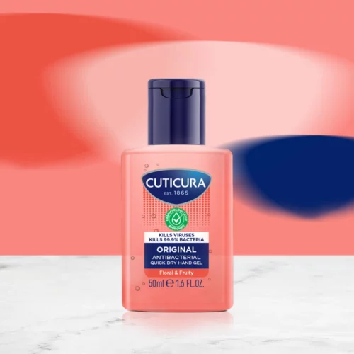 Cuticura Original Floral & Fruity Antibacterial quick dry hand gel 50ml