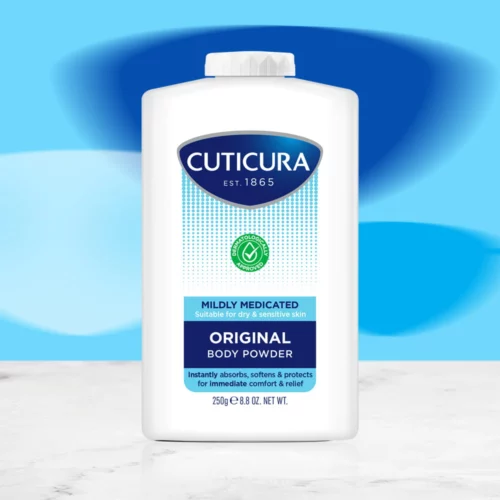 Cuticura Mildly Medicated Original Body Powder 250g
