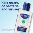 Cuticura Original Antibacterial quick dry hand gel kills 99.9% of bacteria and viruses