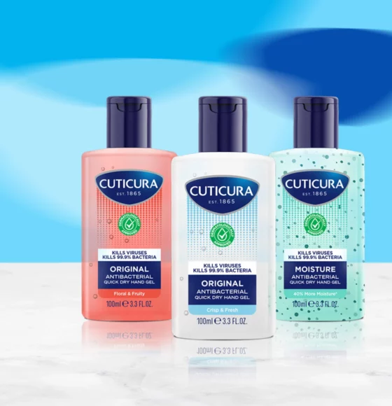 Cuticura Hand Gel Range 100ml